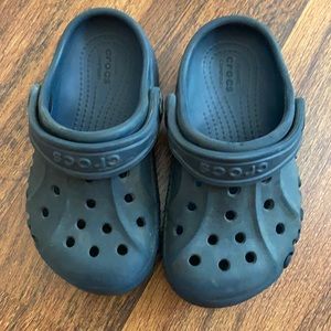Boys Navy Crocs
